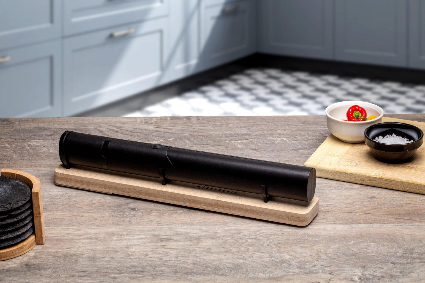 超声波菜刀无线充电站 - 探戈